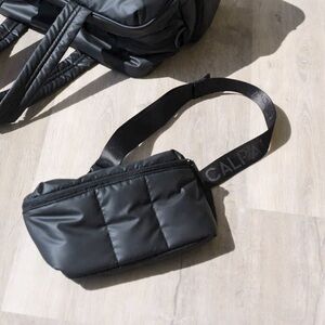 Luka Belt Bag - black gloss